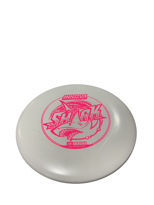 Vist Large View of Product Image Which is Used Innova SHARK MID RANGE Disc Golf Mid Range White