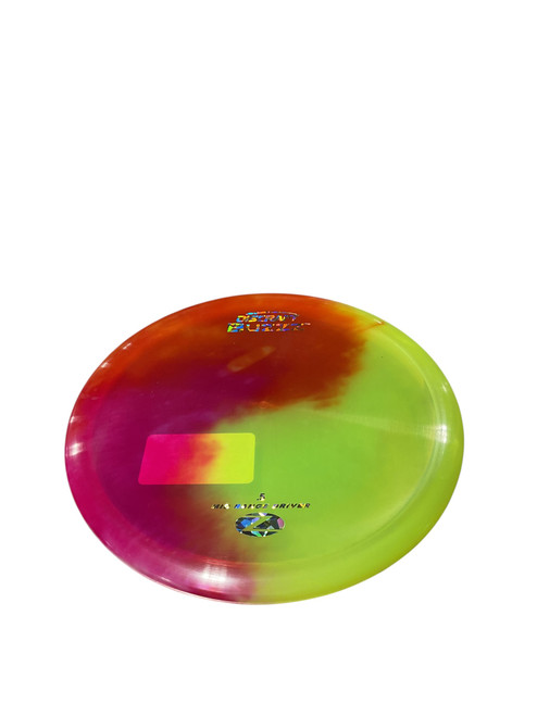 Vist Large View of Product Image Which is Used Discraft BUZZ MID RANGE Disc Golf Mid Range Yellow