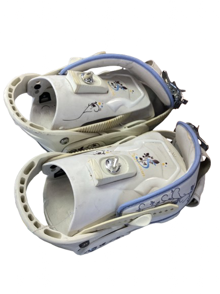 Vist Large View of Product Image Which is Used Salomon BINDING Womens Binding Only White SM