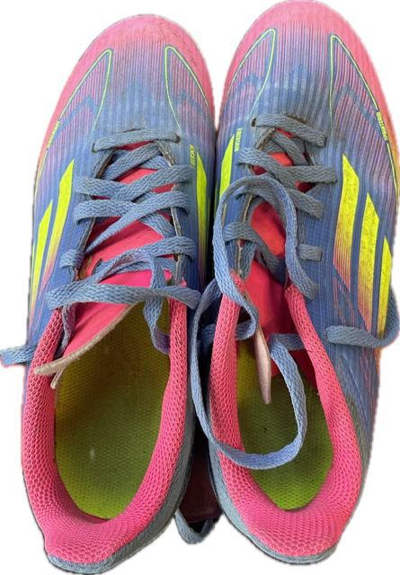 Vist Large View of Product Image Which is Used Adidas Soccer Cleats Carolina Blue Junior 04