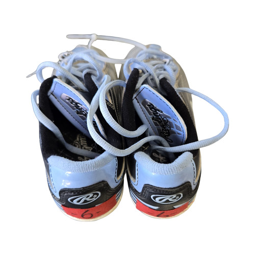 Vist Large View of Product Image Which is Used Rawlings BB/SB CLEATS BB/SB Cleats Grey Senior 6