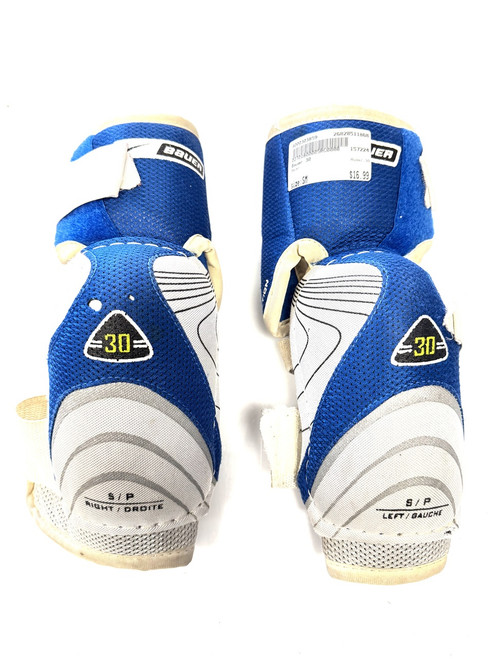 Vist Large View of Product Image Which is Used Bauer 30 Junior Elbow Pads SM