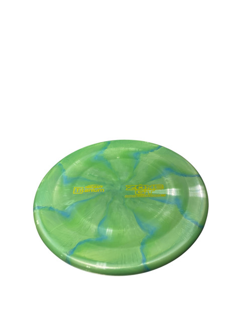 Vist Large View of Product Image Which is Used Discraft ZONE GT PUTTER Disc Golf Putter Green