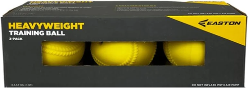 Vist Large View of Product Image Which is New EASTON HEAVYWEIGHT 3-PACK TRAINING BALLS
