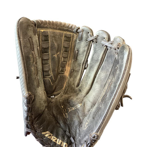 Vist Large View of Product Image Which is Used Mizuno PREMIER BB/SB Glove RH Throw Black 14"