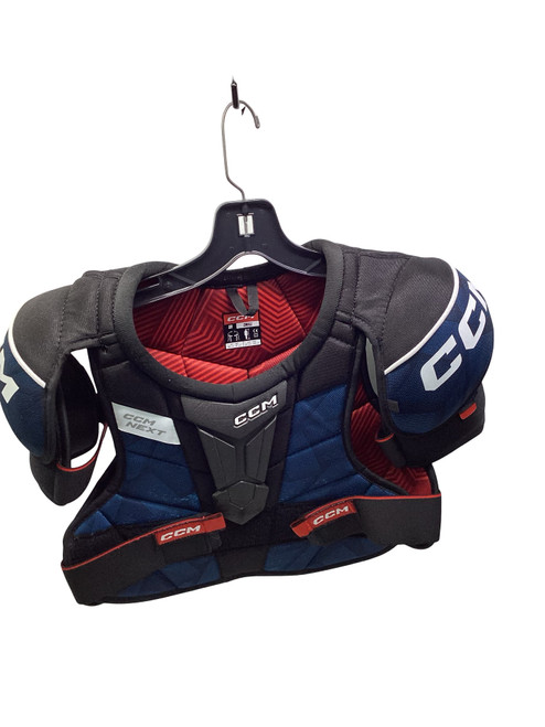 Vist Large View of Product Image Which is Used CCM NEXT SHOULDER PAD Senior Shoulder Pads SM