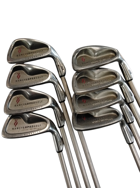 Vist Large View of Product Image Which is Used Nancy Lopez Golf ALBANY 100 Womens Iron Set RH 4I-SW
