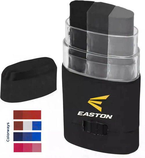 Vist Large View of Product Image Which is New EASTON TRI COLOR EYE BLACK-BLACK