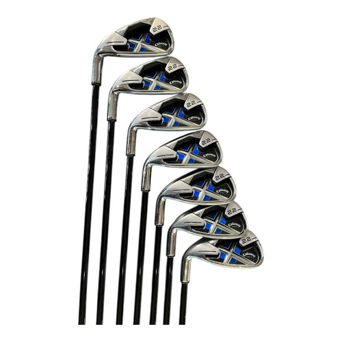 Vist Large View of Product Image Which is Used Callaway X 22 Mens Iron Set LH 4I-PW