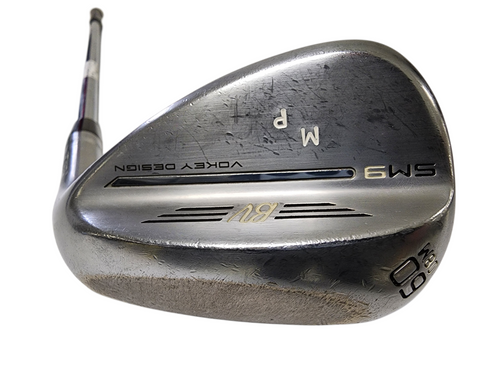 Vist Large View of Product Image Which is Used Titleist SM9 Golf Wedge Mens RH 60 Degree 08M