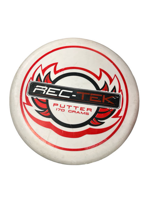 Vist Large View of Product Image Which is Used PUTTER Disc Golf Putter White
