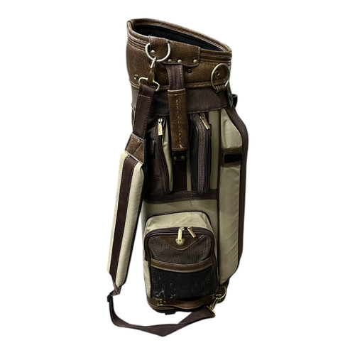 Vist Large View of Product Image Which is Used Mizuno OMEGA LX Mens Cart Bag Beige