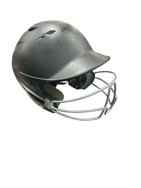 Vist Large View of Product Image Which is Used Victus BATTING HELMET Batting Helmet w/Mask Black MD