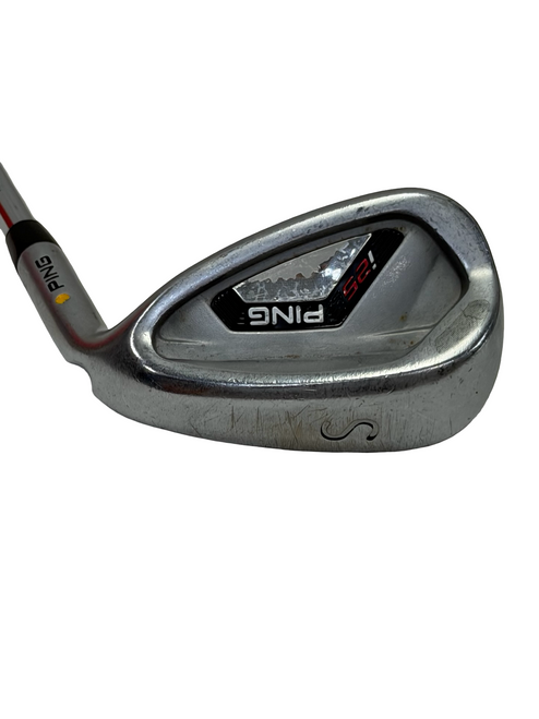 Vist Large View of Product Image Which is Used Ping i25 Yellow Dot Golf Wedge Mens RH Sand Wedge 35.75" w/ Ping CFS R-Flex Shaft