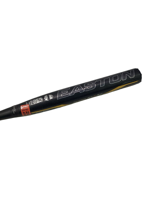 Vist Large View of Product Image Which is Used Easton HELMER FLEX LOADED BB/SB Slowpitch Bat Black 34"