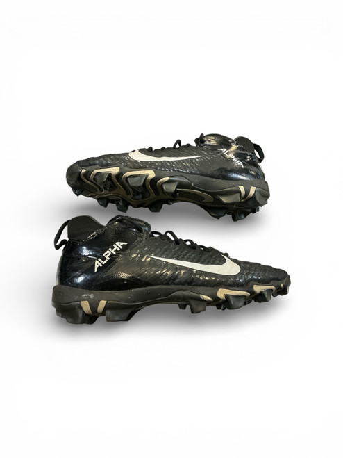 Vist Large View of Product Image Which is Used Nike ALPHA FASTFLEX BB/SB Cleats Black Senior 12