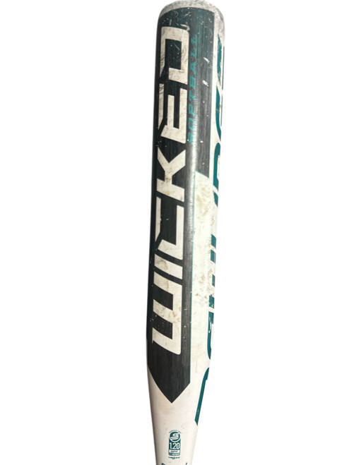 Vist Large View of Product Image Which is Used Rawlings WICKED BB/SB Fastpitch Bat 29"