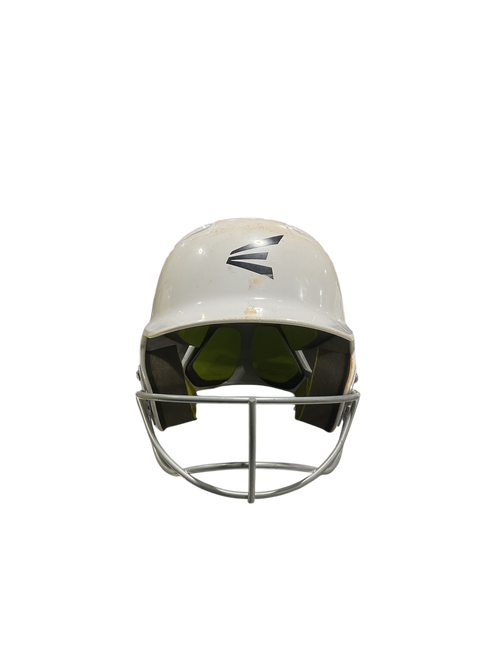Vist Large View of Product Image Which is Used Easton EASTON WHT HELMET Batting Helmet Mask White One Size