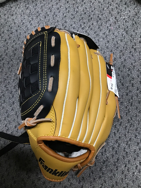 Vist Large View of Product Image Which is Used Franklin FIELDMASTER 22606 BB/SB Glove RH Throw Brown 10 1/2"