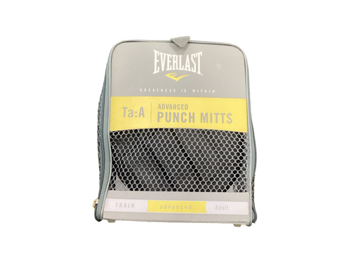 Vist Large View of Product Image Which is Used Everlast PUNCH MITTS Boxing Pads Black