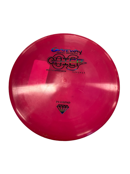 Vist Large View of Product Image Which is Used Gateway CHIEF Disc Golf Putter Pink