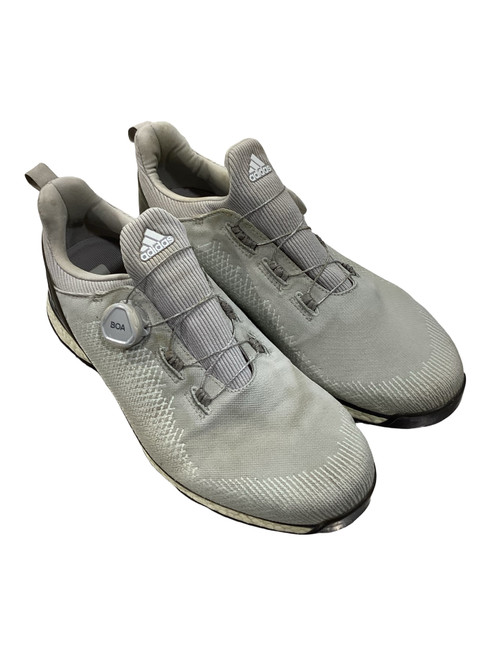 Vist Large View of Product Image Which is Used Adidas BOOST BOA Mens Golf Shoes Grey Senior 10.5