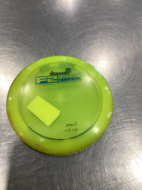 Vist Large View of Product Image Which is Used Innova GROOVE Disc Golf Driver Yellow 176g