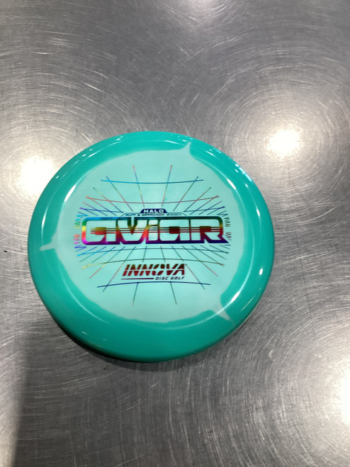 Vist Large View of Product Image Which is Used Innova AVIAR Disc Golf Putter Teal 173g