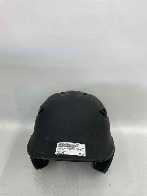 Vist Large View of Product Image Which is Used Rawlings BASEBALL HELMET Batting Helmet No Mask Black MD