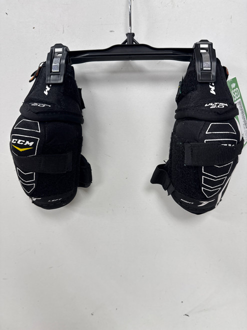 Vist Large View of Product Image Which is Used CCM ULTRA 2.0 Youth Elbow Pads LG