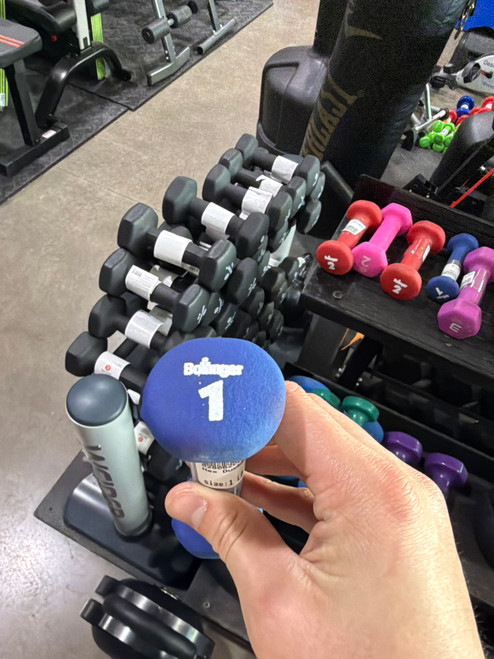 Vist Large View of Product Image Which is Used Hex Dumbbell (Each) 1 lb