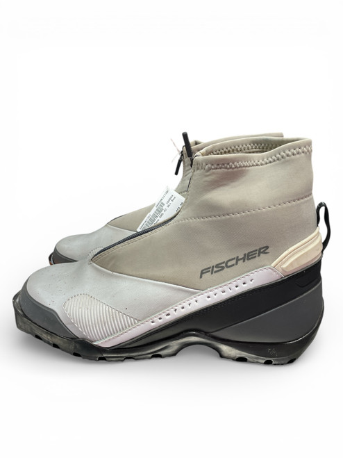Vist Large View of Product Image Which is Used Fisher Mens SNS XC Ski Boots Grey M 08.5-09 / W 09-09.5