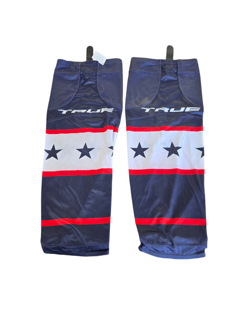 Vist Large View of Product Image Which is Used True Hockey Sock Navy Blue 30"