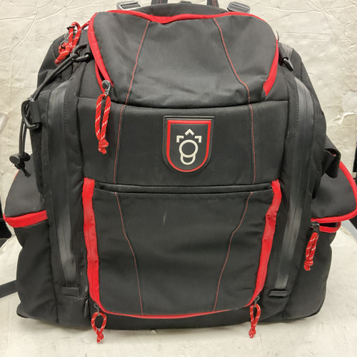 Vist Large View of Product Image Which is Used Squatch Legend 3.0 Disc Golf Backpack + Cooler Pocket Black