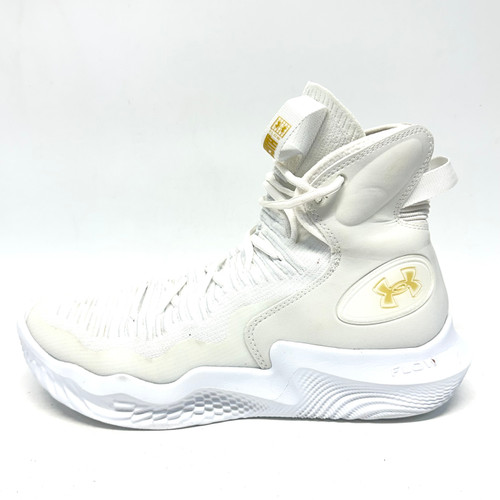 Vist Large View of Product Image Which is Used Under Armour HIGHLIGHT ACE VB Shoes Adult White Senior 10
