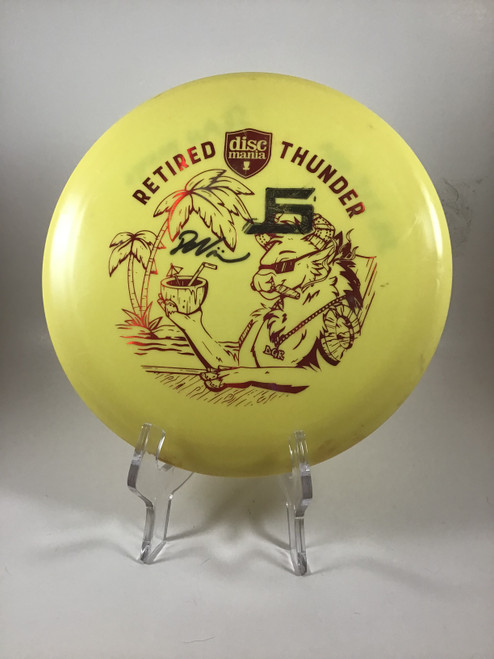 Vist Large View of Product Image Which is Used Discmania S LINE CD1 Disc Golf Driver Yellow 170g