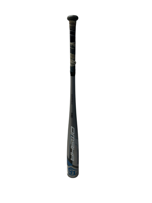 Vist Large View of Product Image Which is Used Louisville Slugger BBO5B3-20 BB/SB High School -3 Bat Royal Blue And Silver 31"