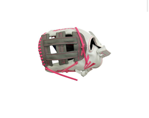 Vist Large View of Product Image Which is New BLACK MAGIC PINK 11.5IN LHT SOFTBALL GLOVE