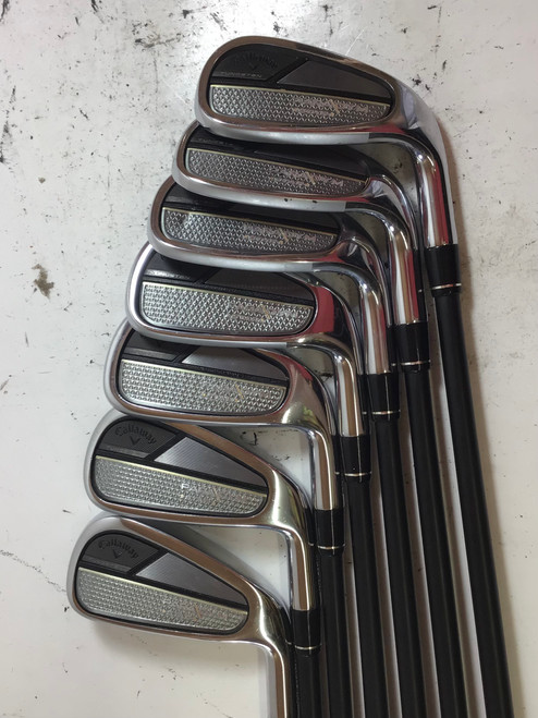 Vist Large View of Product Image Which is Used Callaway PARADYM STAR Mens Iron Set RH 5i-SW -9i