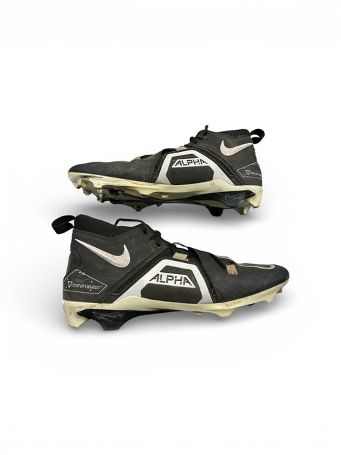 Vist Large View of Product Image Which is Used Nike ALPHA BB/SB Cleats Black Senior 15