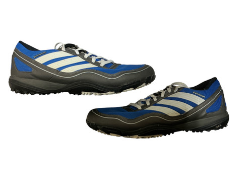 Vist Large View of Product Image Which is Used Adidas Mens Golf Shoes Royal Blue Senior 11