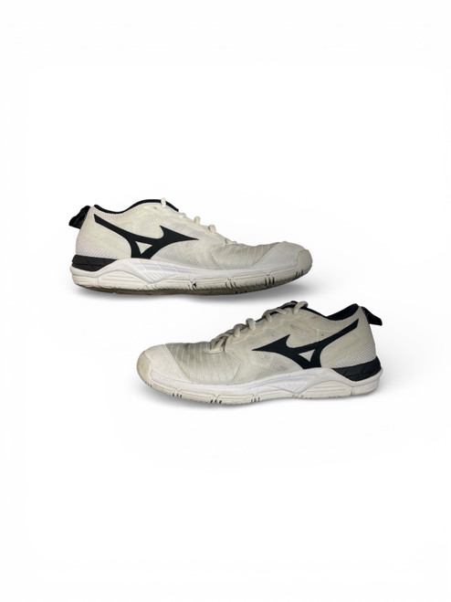 Vist Large View of Product Image Which is Used Mizuno VB Shoes Adult White Senior 8
