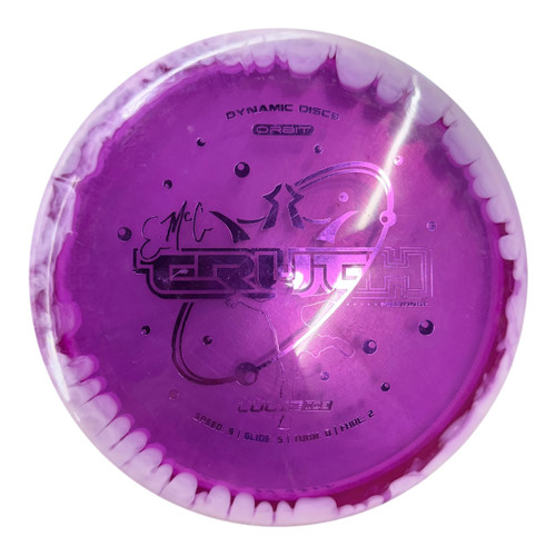 Vist Large View of Product Image Which is Used Dynamic Discs LUCID ICE ORBIT TRUTH Disc Golf Mid Range Purple 177g