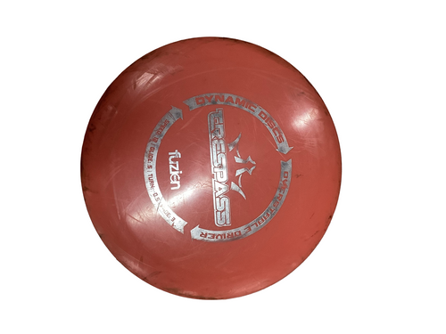 Vist Large View of Product Image Which is Used Dynamic Discs TRESPASS Disc Golf Driver Orange
