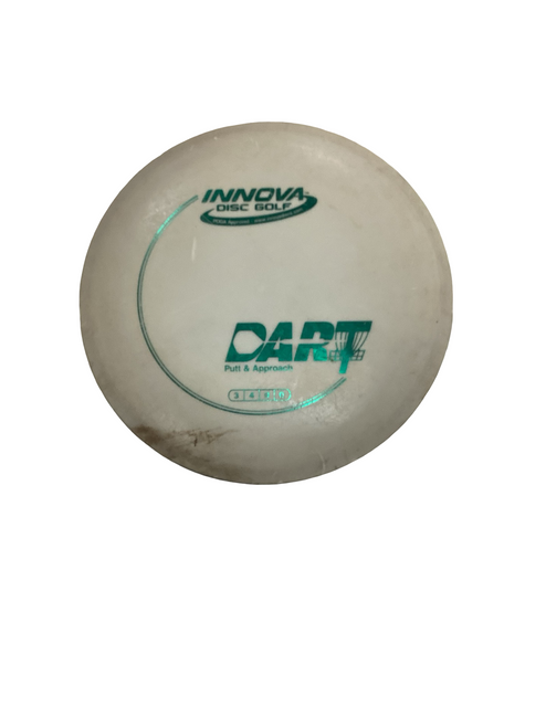 Vist Large View of Product Image Which is Used Innova DART Disc Golf Putter White