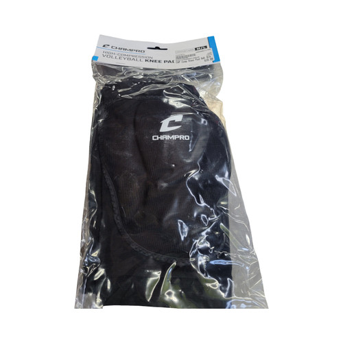 Vist Large View of Product Image Which is New CHP Comp Knee Pad Adt Blk