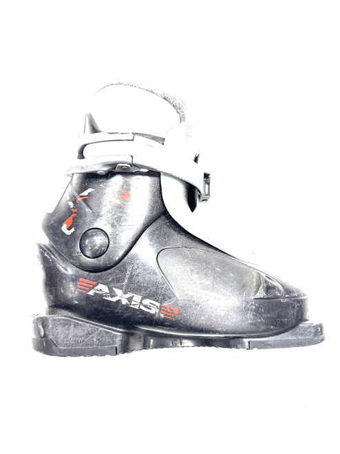 Vist Large View of Product Image Which is Used AXIS AX1J Boys DH Ski Boot Black 180 MP - Y11