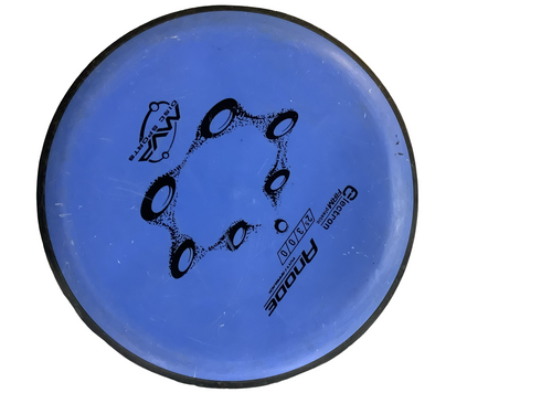 Vist Large View of Product Image Which is Used MVP ANODE Disc Golf Putter Yellow