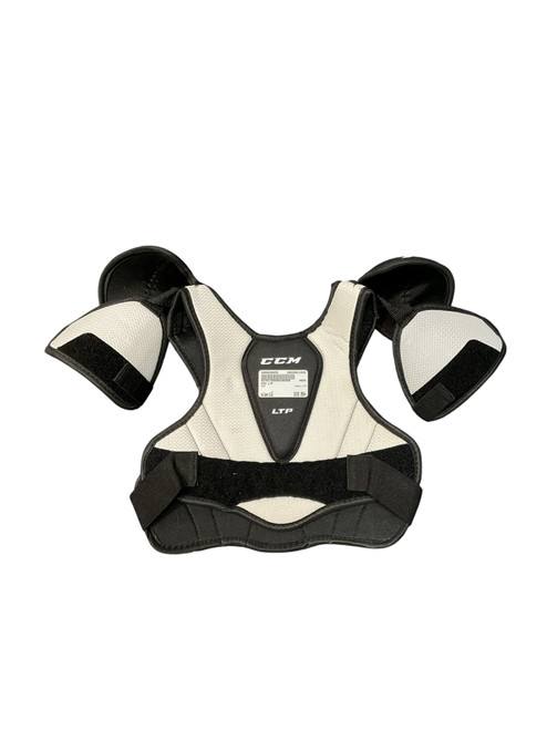 Vist Large View of Product Image Which is Used CCM LTP Youth Shoulder Pads LG