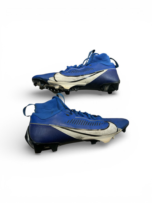 Vist Large View of Product Image Which is Used Nike VAPOR Adult FB Cleats Royal Blue Senior 10.5